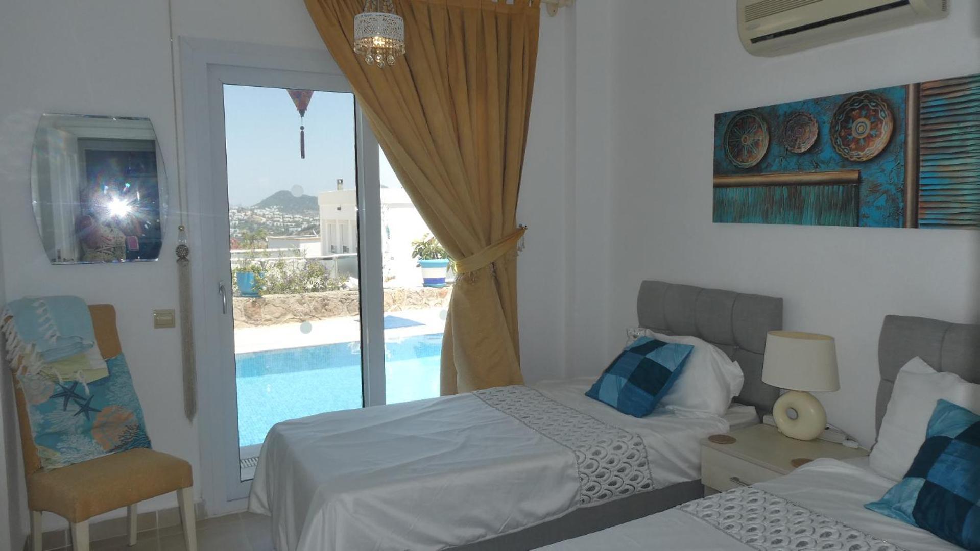 Villa Priene - Gumusluk Private Pool ภายนอก รูปภาพ
